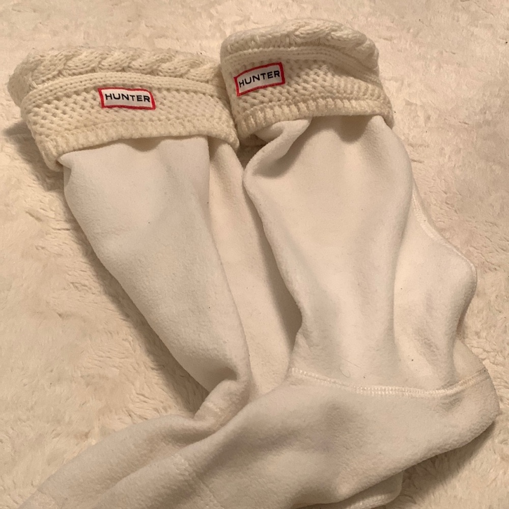 Hunter knitted tall boot liners